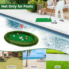 Floating Golf Green Oval Floating Chipping For Pool