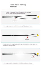 Physical Correction Action Practice Rope Trainer Auxiliary Training Rope Golf Swing