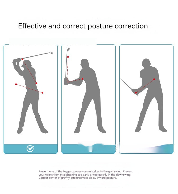 Physical Correction Action Practice Rope Trainer Auxiliary Training Rope Golf Swing