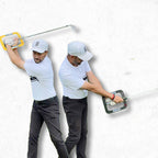Golf Swing Trainer Portable Golf Swing Training Aid Golf Swing Plane Corrector Swing Arm Correct Posture Auxiliary Training Tool