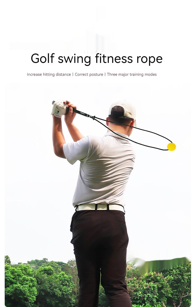 Physical Correction Action Practice Rope Trainer Auxiliary Training Rope Golf Swing
