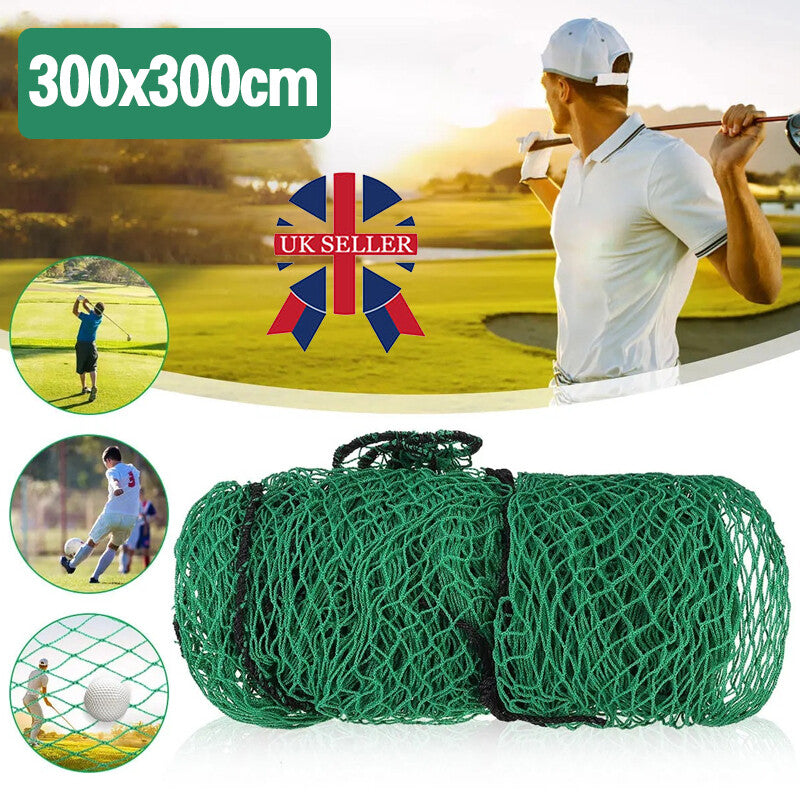 300x300cm Golf Practice Net Training Heavy Duty Impact Netting Golf Sport Mesh