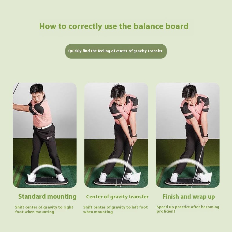 Golf Center Of Gravity Pedal Golf Swing Simulator